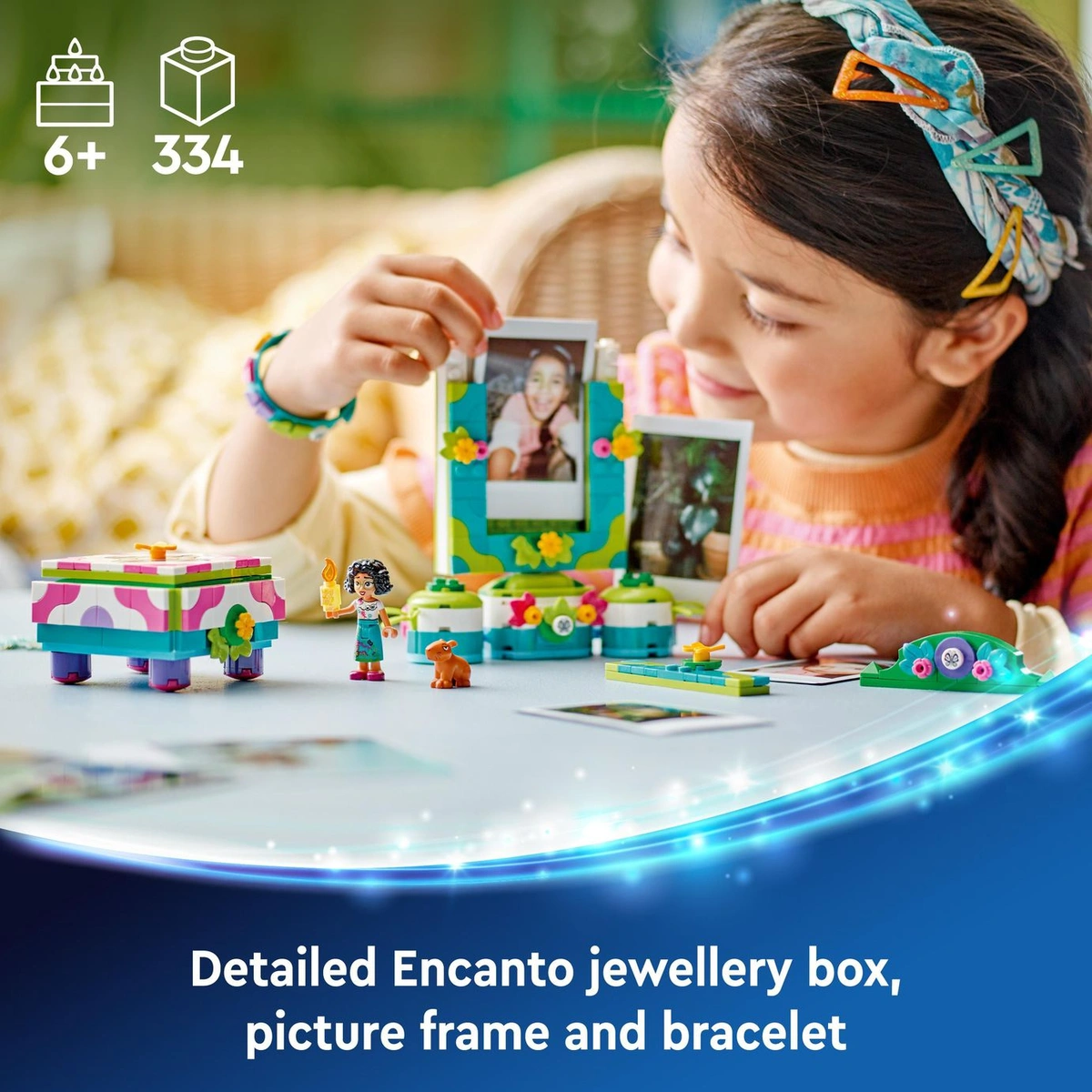 LEGO Disney Encanto Mirabel Photo Frame Jewellery Box 43239