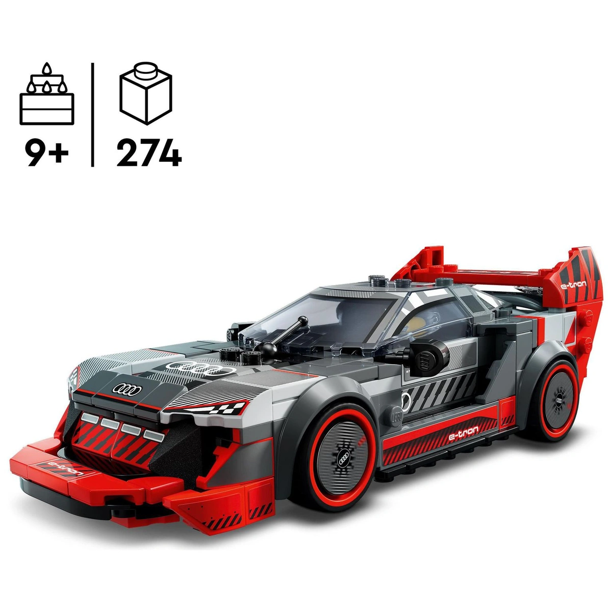 LEGO Speed Champions Audi S1 e-tron quattro Race Car 76921
