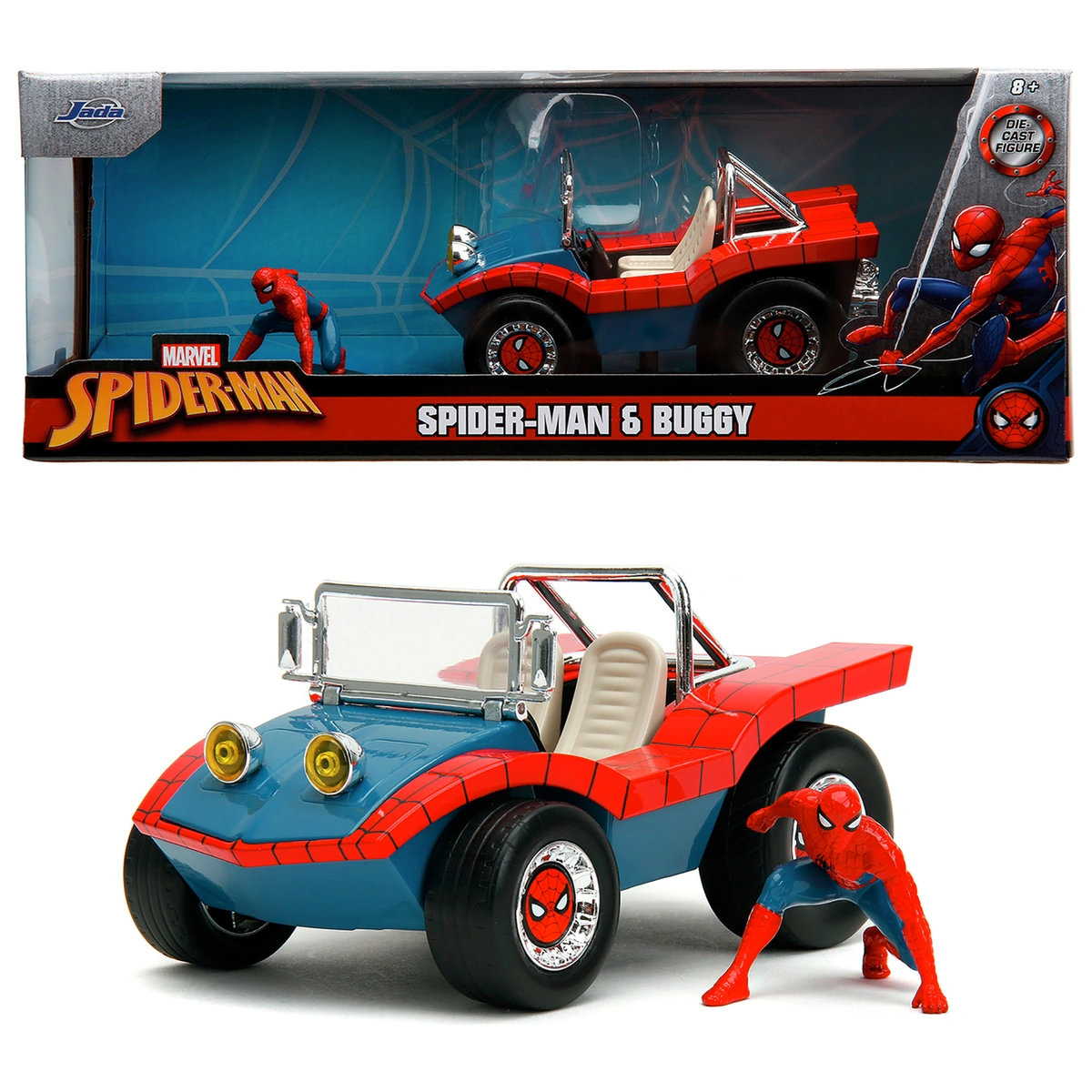 Hollywood Rides Marvel Miniature 1:24 scale Model Car set