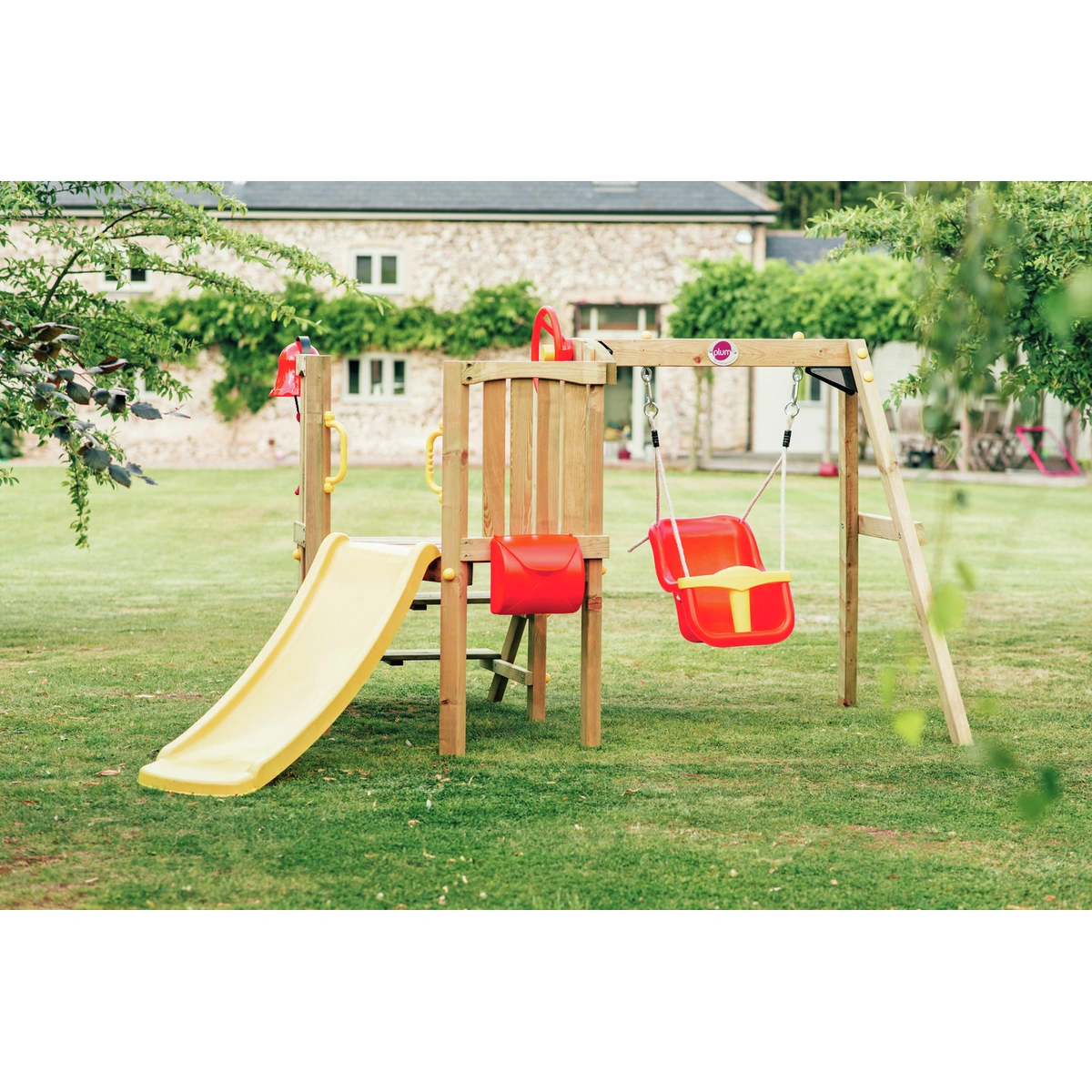 Plum Toddlers Tower Wooden Climbing Frame