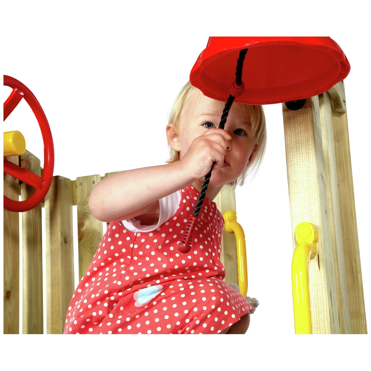 Plum Toddlers Tower Wooden Climbing Frame