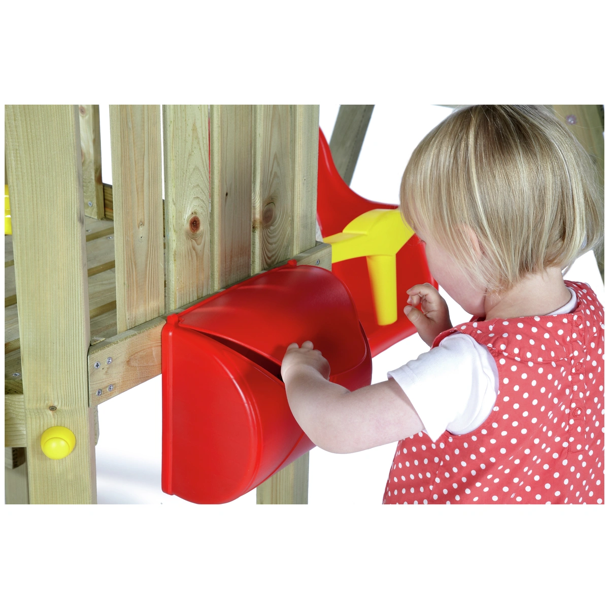 Plum Toddlers Tower Wooden Climbing Frame
