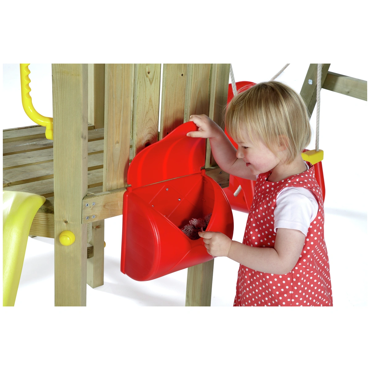 Plum Toddlers Tower Wooden Climbing Frame