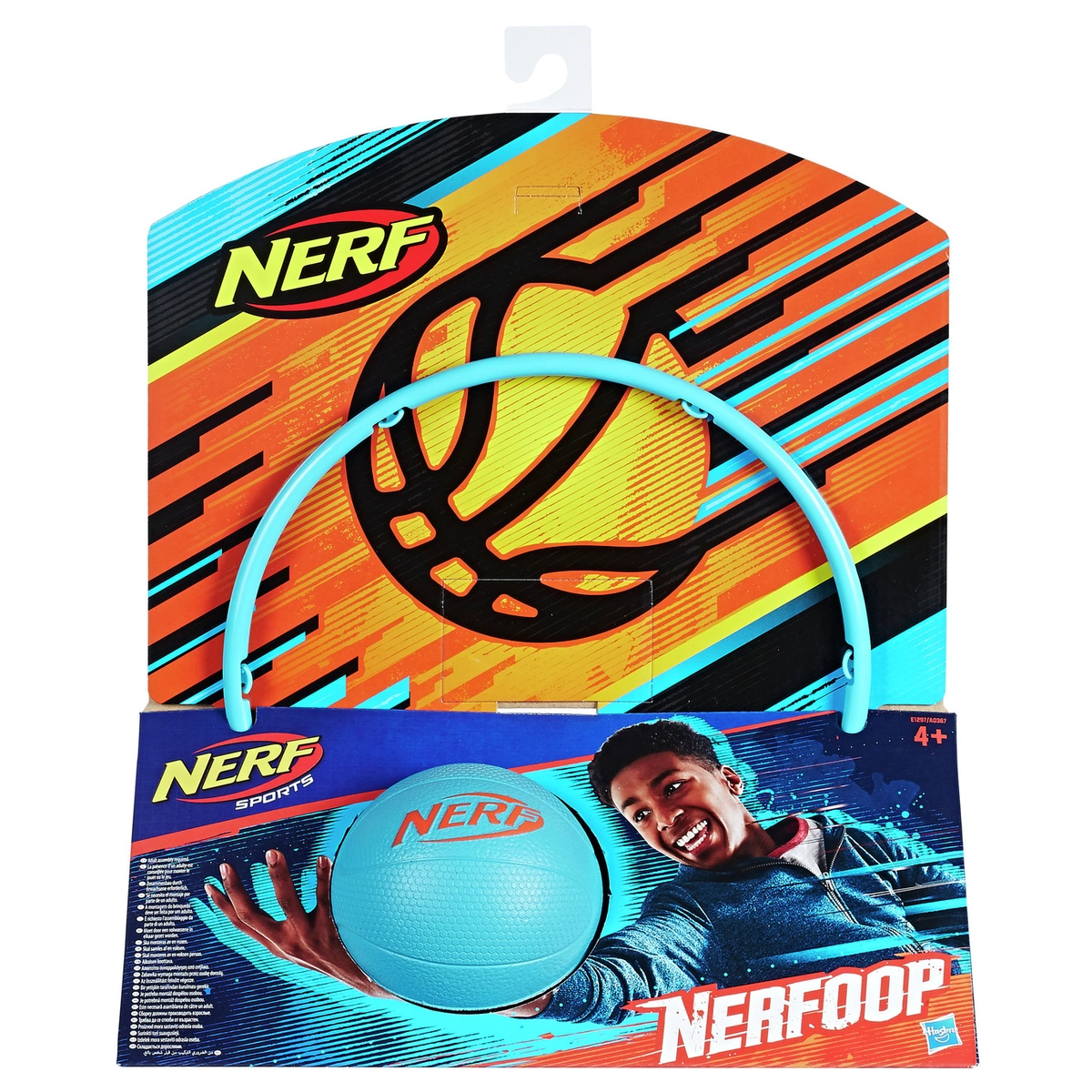 Nerf Sports Nerfoop Basketball Net and Ball Set