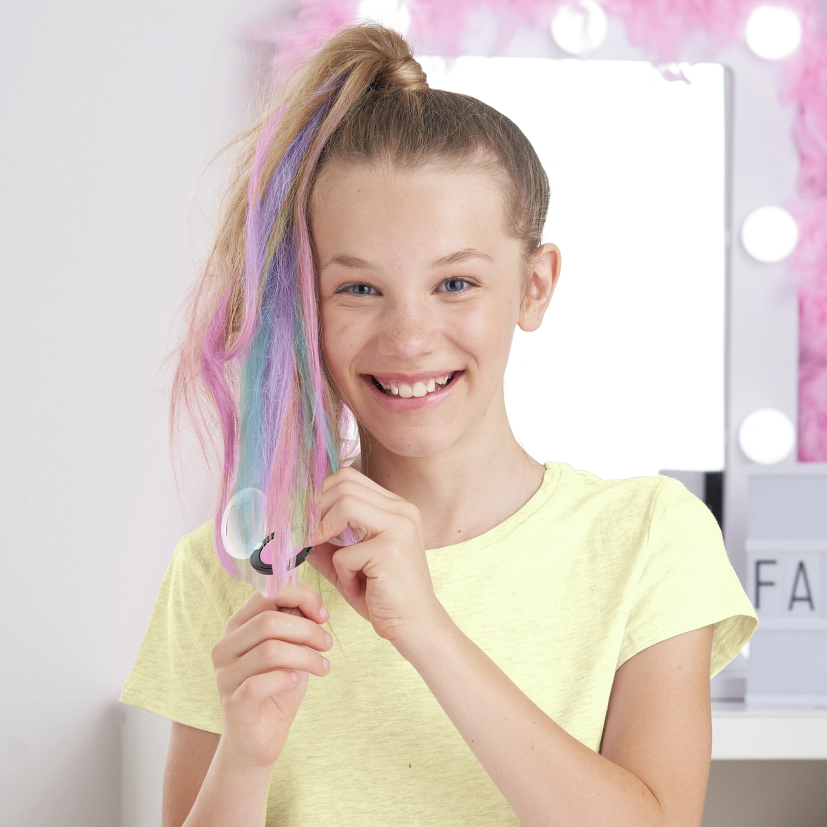 FabLab Hairlights Kids Colour Hair Chalks Kit