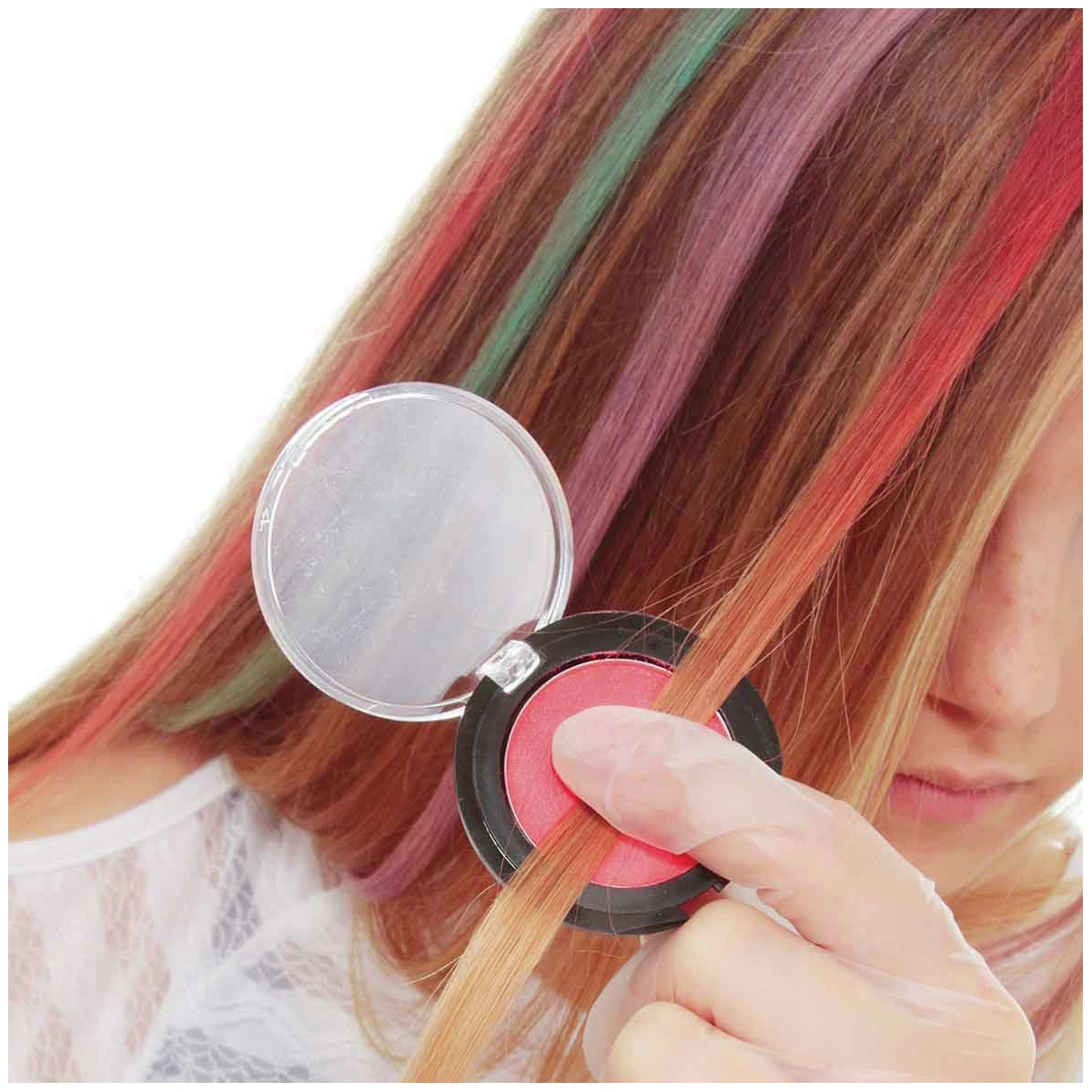 FabLab Hairlights Kids Colour Hair Chalks Kit
