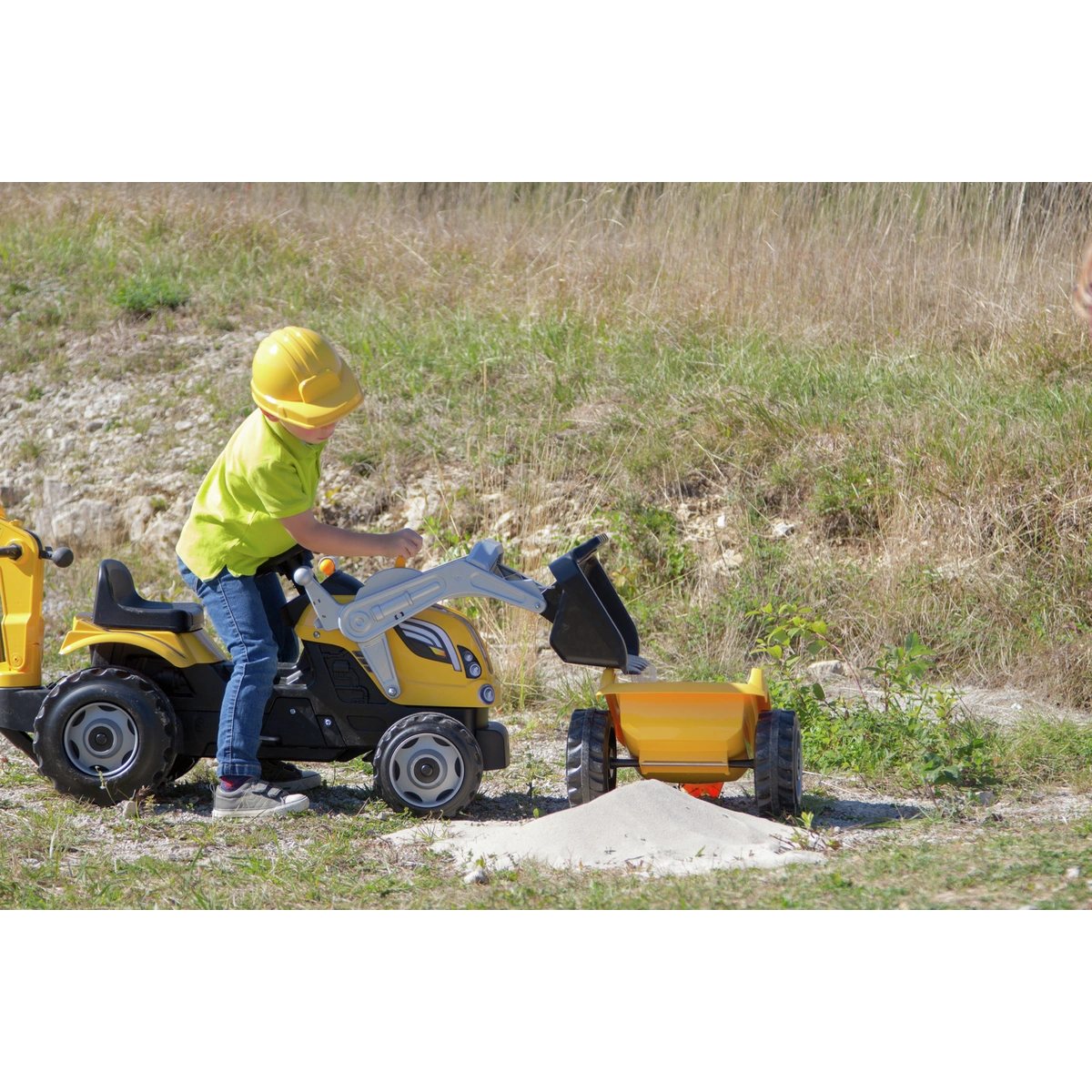Smoby Tractor and Trailor Ride On