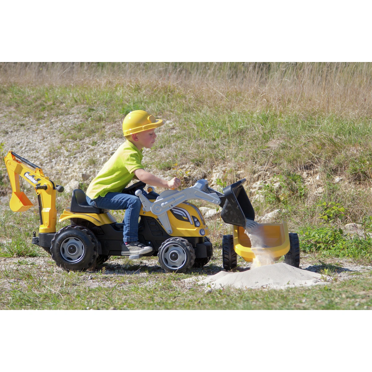 Smoby Tractor and Trailor Ride On