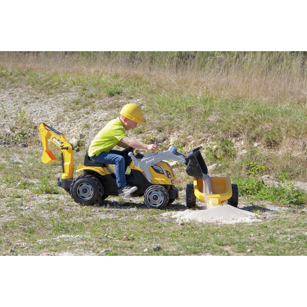 Smoby Tractor and Trailor Ride On