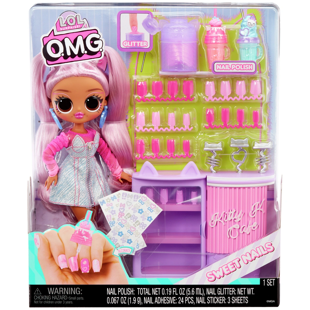 LOL Surprise OMG Sweet Nails – Kitty K Café