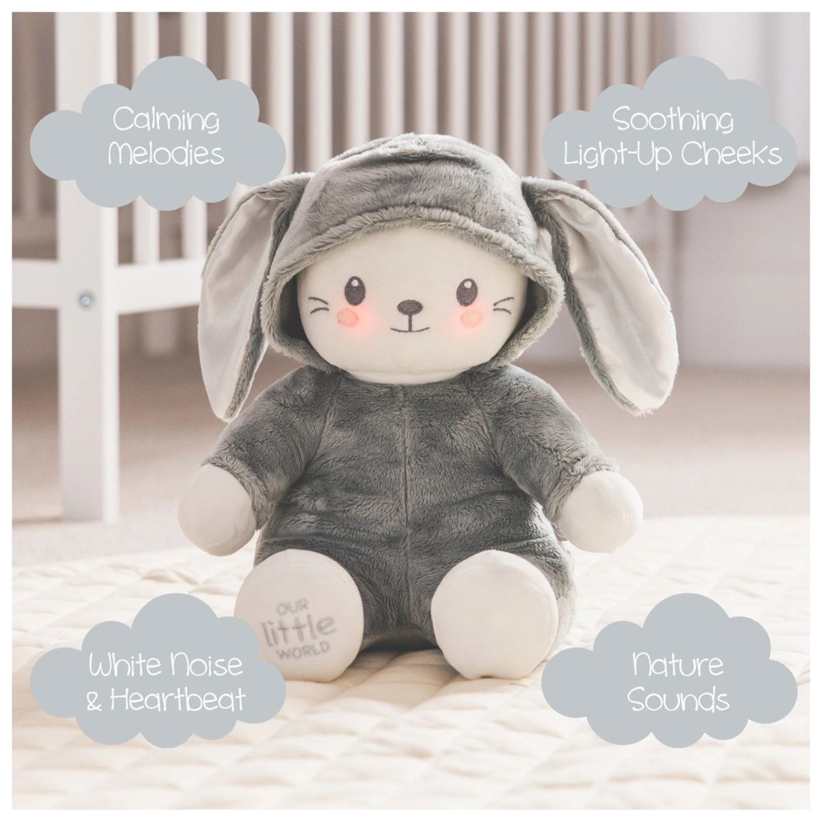 Our Little World Light Up Bunny Sleep Aid Soft Toy