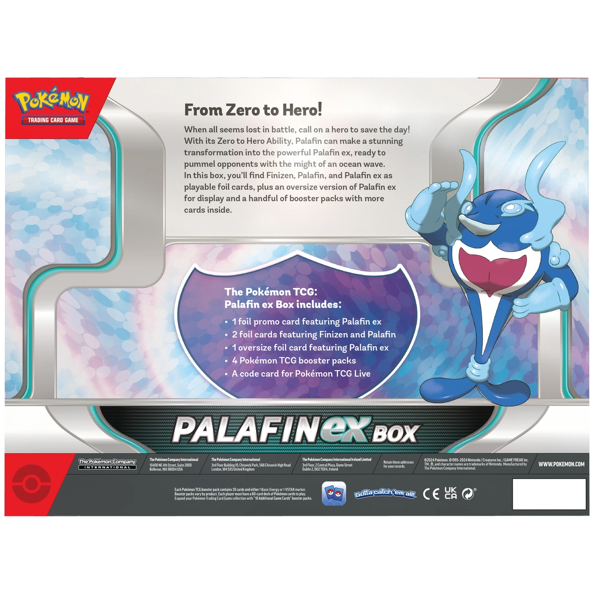 Pokémon Palafin Ex Box