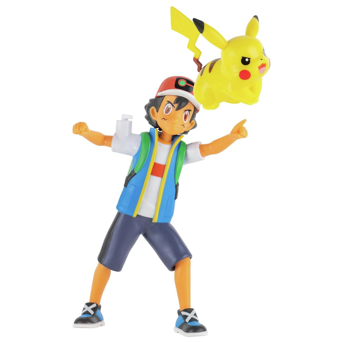 Pokemon 4.5 Inch Ash and Pikachu Action Figures