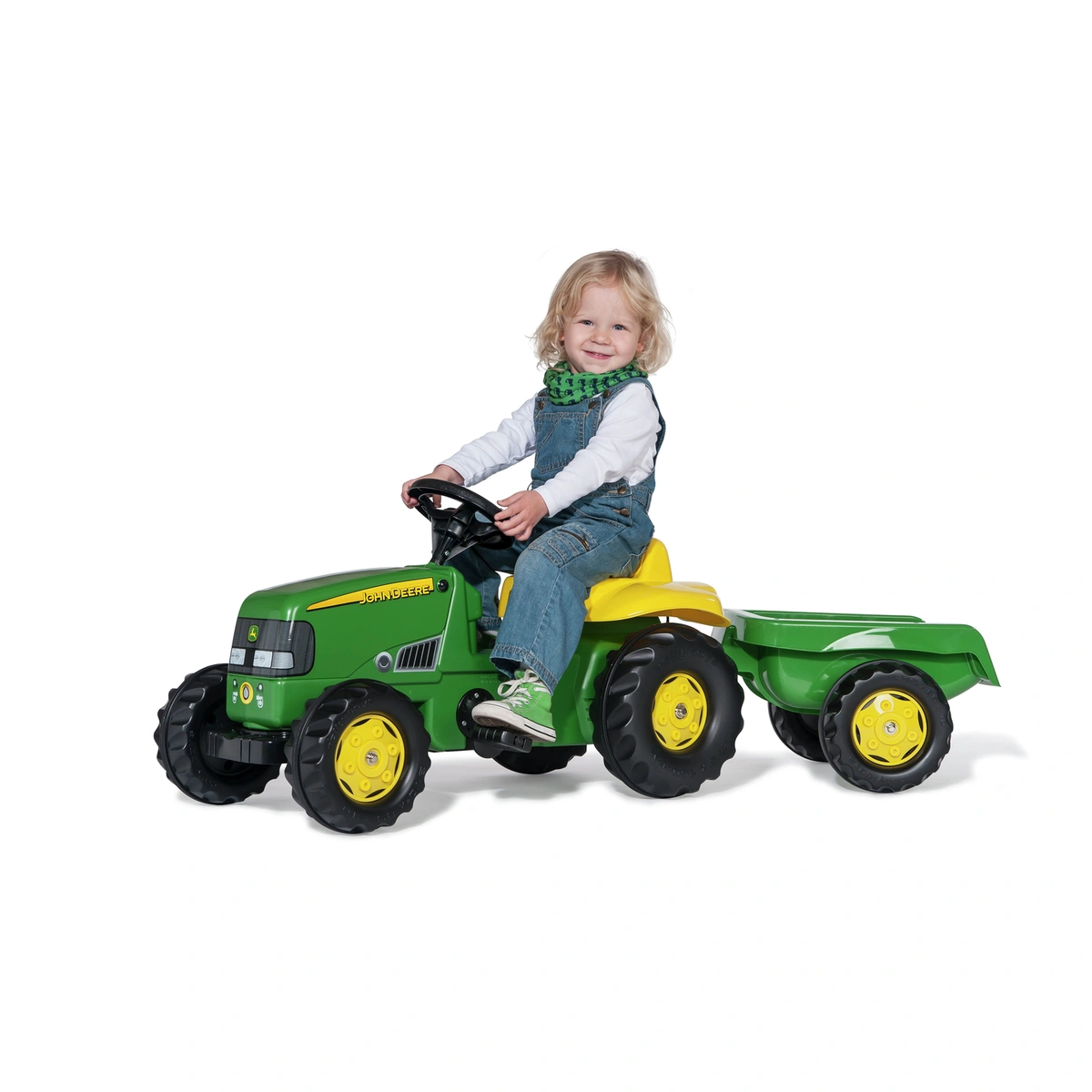 John Deere Tractor and Trailer