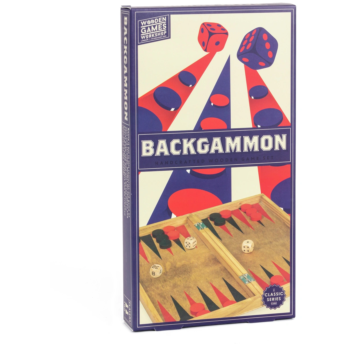 Professor Puzzle Backgammon Board Game