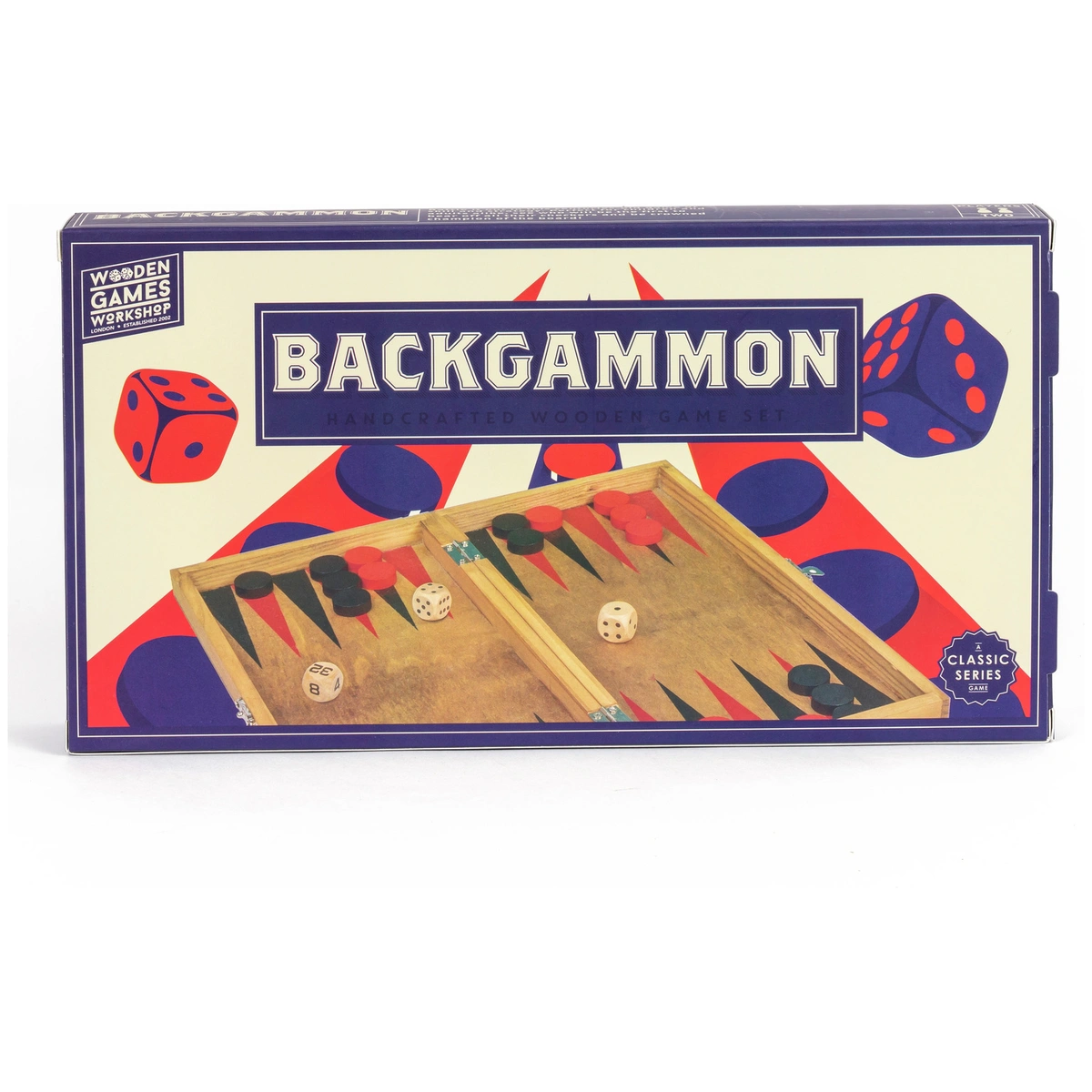 Professor Puzzle Backgammon Board Game
