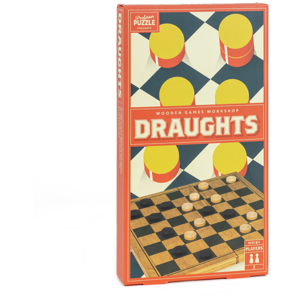 Professor Puzzle Draught Board Game