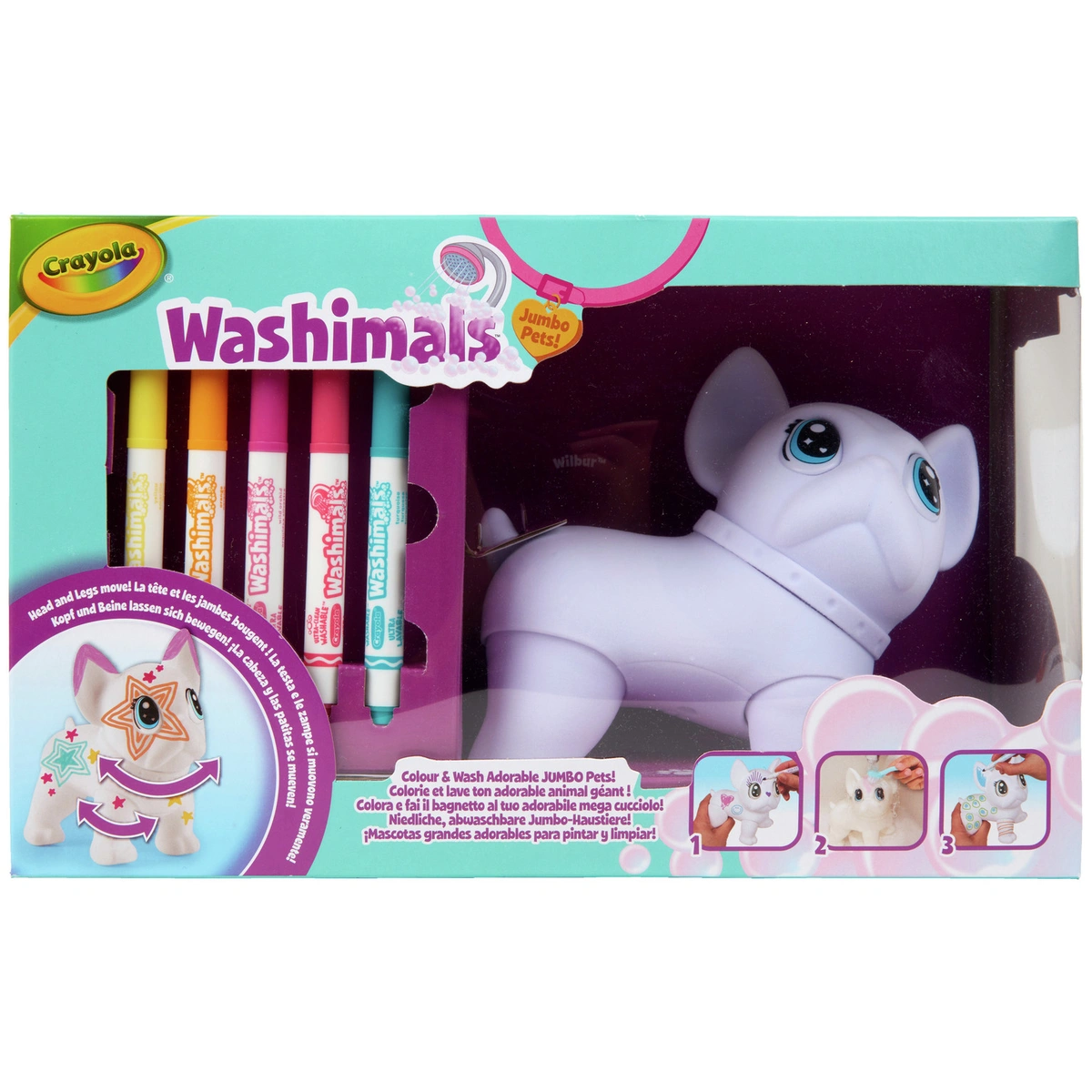 Crayola Washimals Jumbo Colour Playset