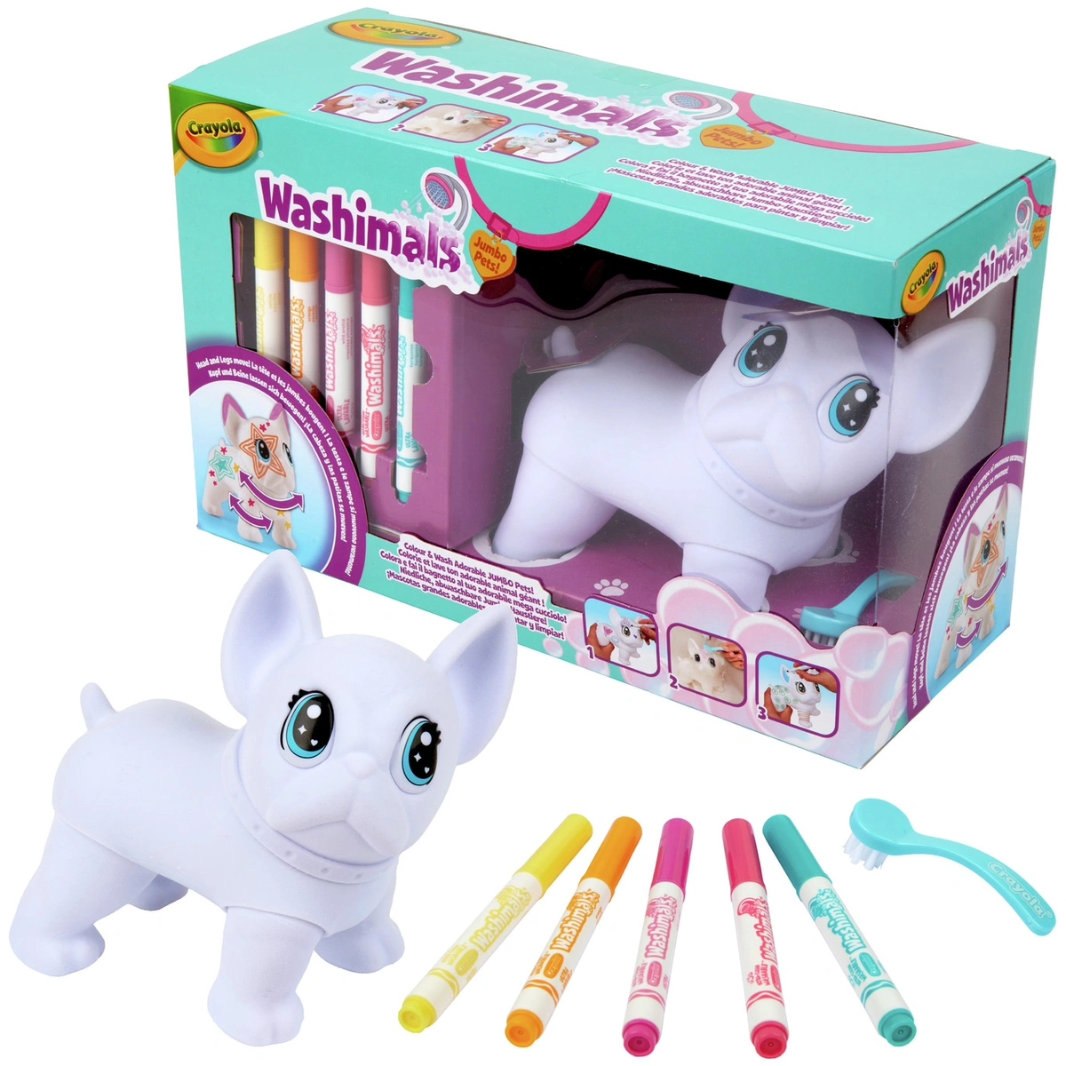 Crayola Washimals Jumbo Colour Playset