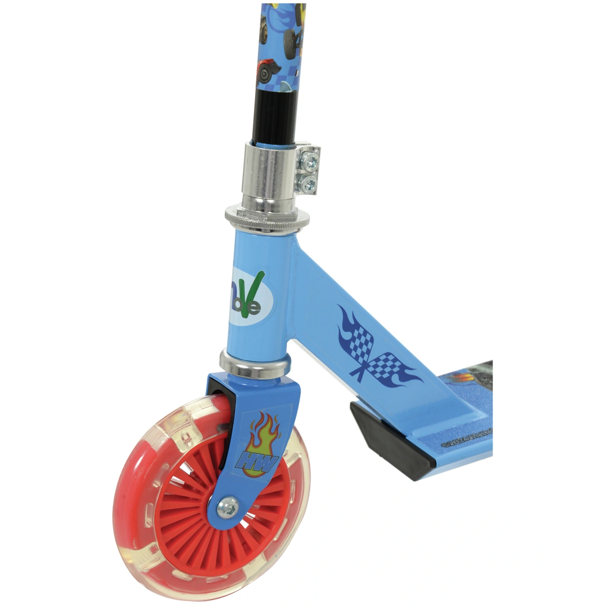 Hot Wheels Kids Light Up 2 Wheel Scooter