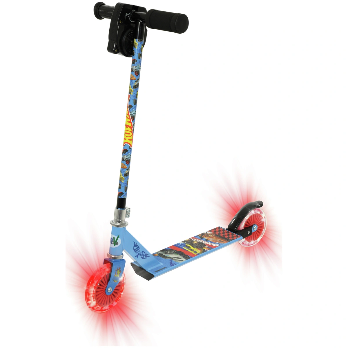 Hot Wheels Kids Light Up 2 Wheel Scooter