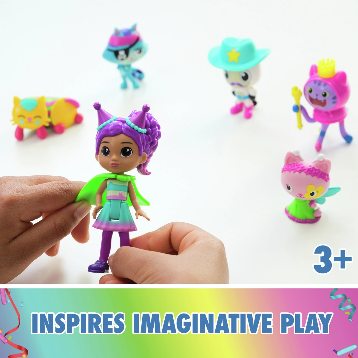 Gabby's Dollhouse Celebration Deluxe Figure Set