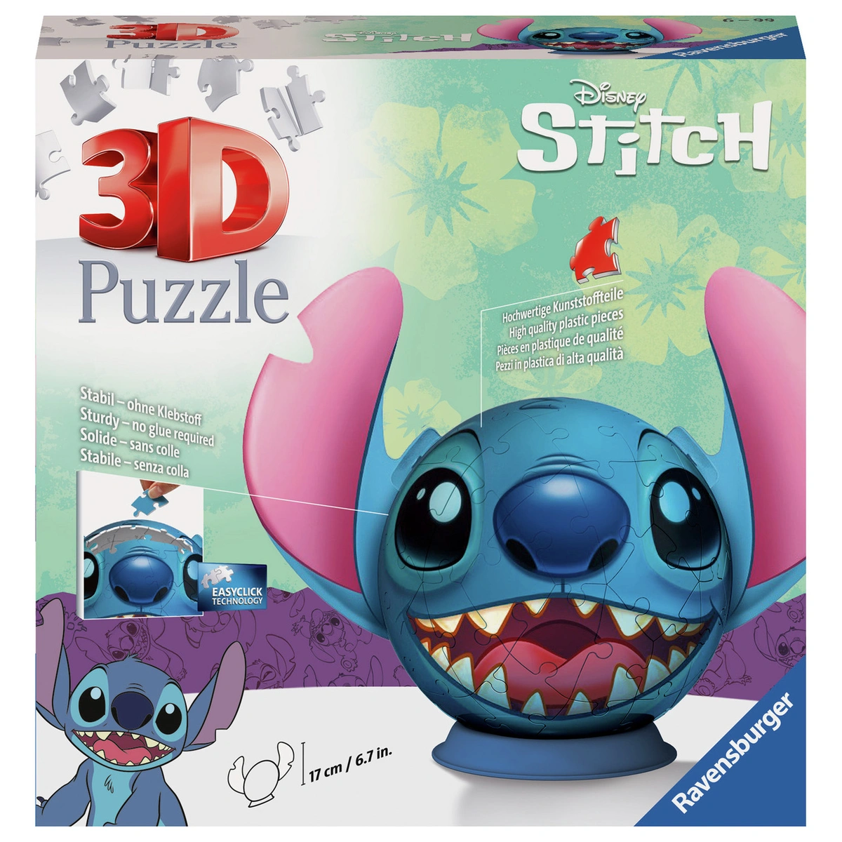 Ravensburger Stitch with Ears 3D Puzzle Ball