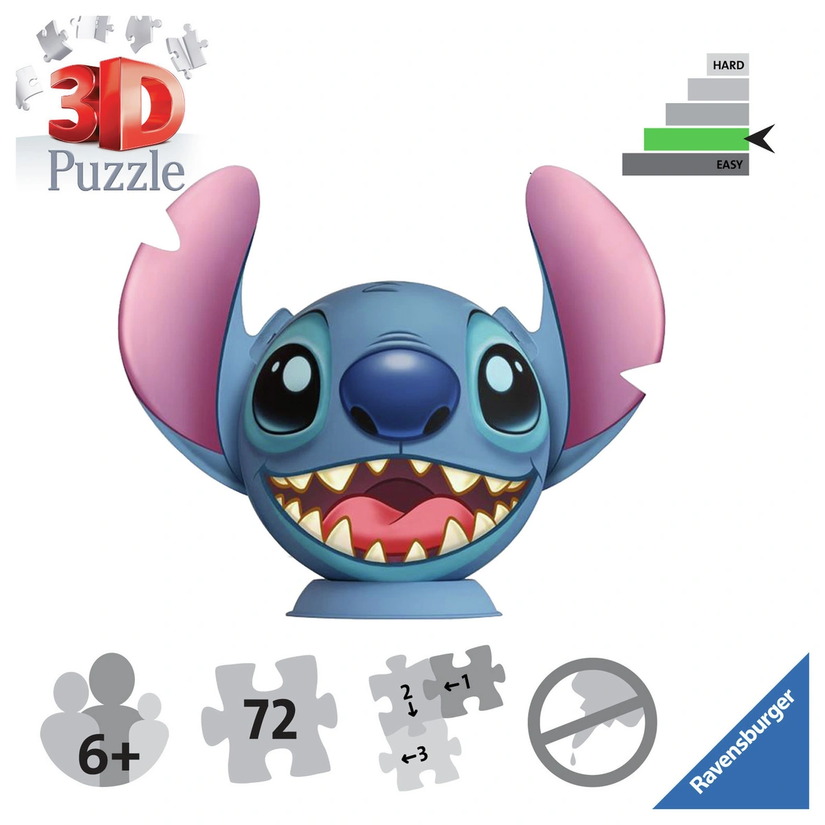 Ravensburger Stitch with Ears 3D Puzzle Ball