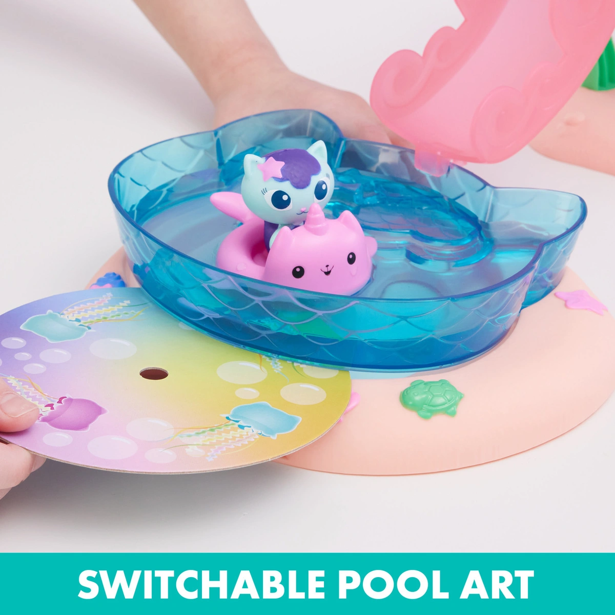 Gabby's Dollhouse Pool Party Playset