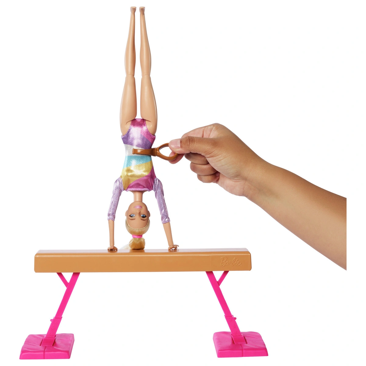 Barbie Gymnastics Playset, Doll and Accessories