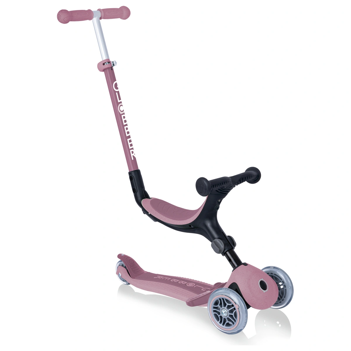 Globber Go Up Ecological 3 Wheel Scooter - Berry