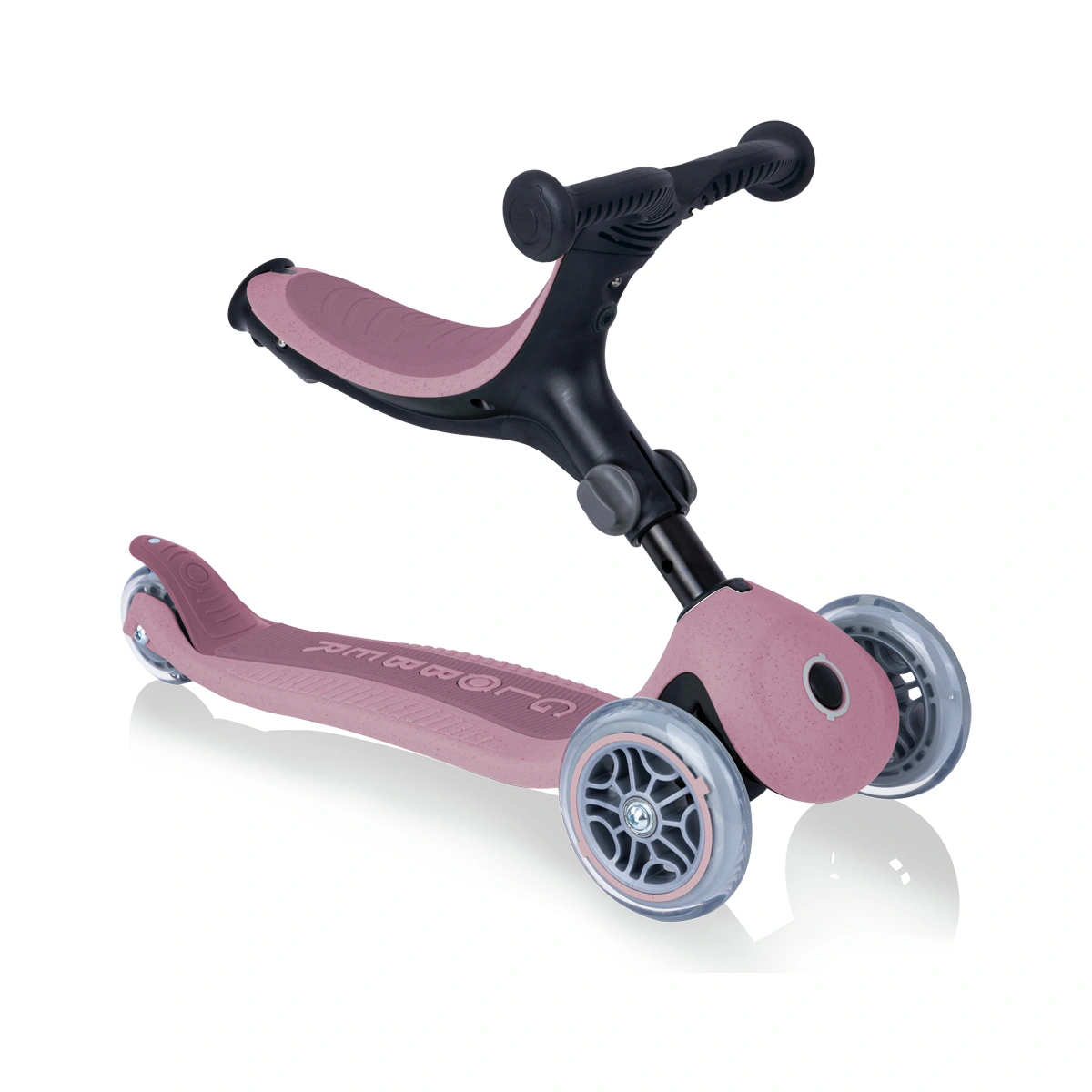Globber Go Up Ecological 3 Wheel Scooter - Berry