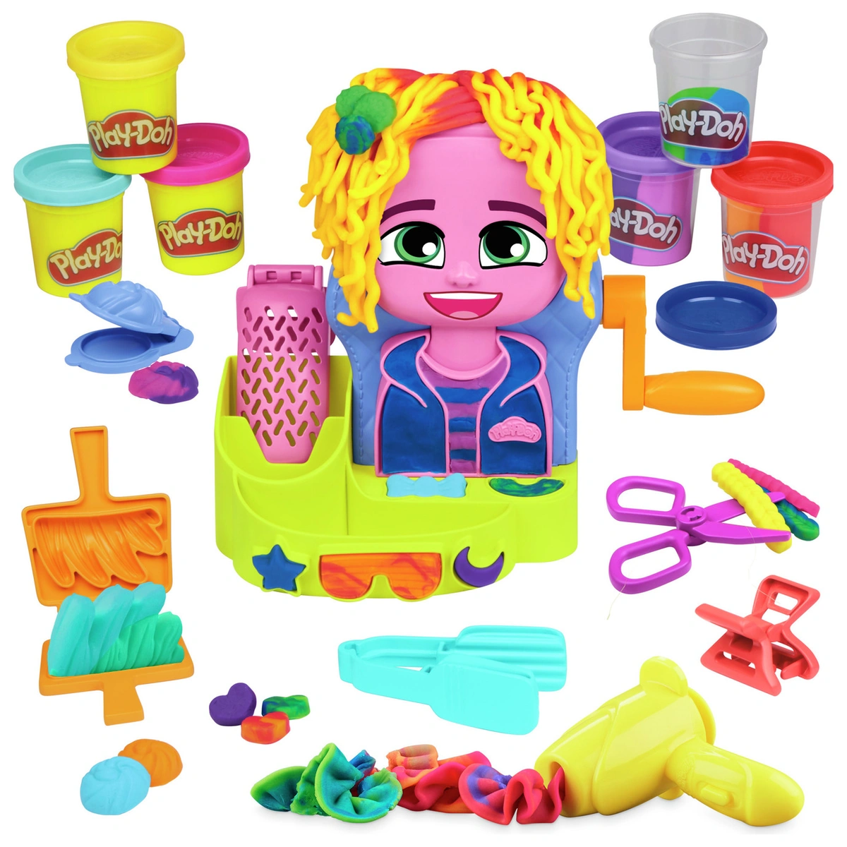 Play-Doh Hair Play Reimagined Playset