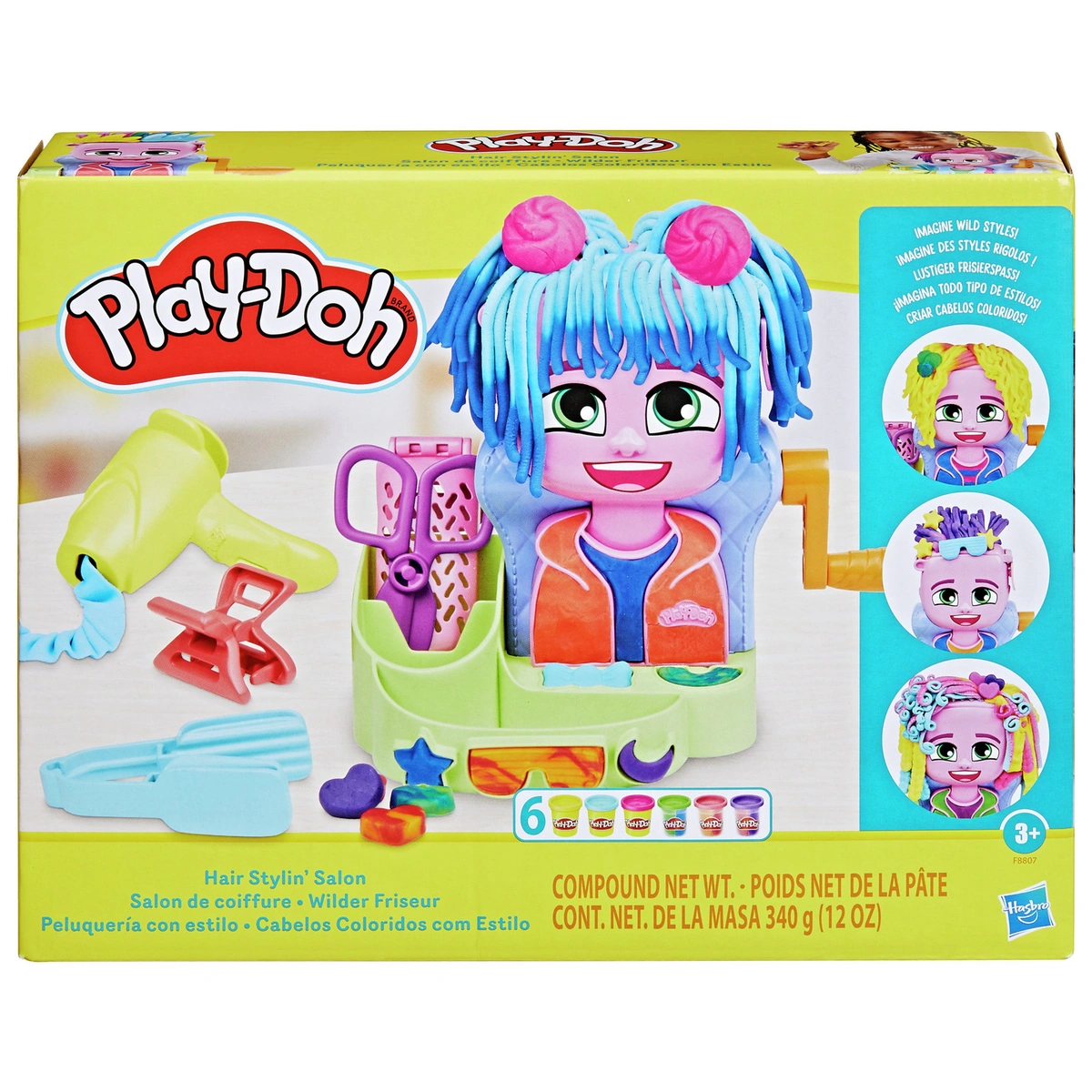 Play-Doh Hair Play Reimagined Playset