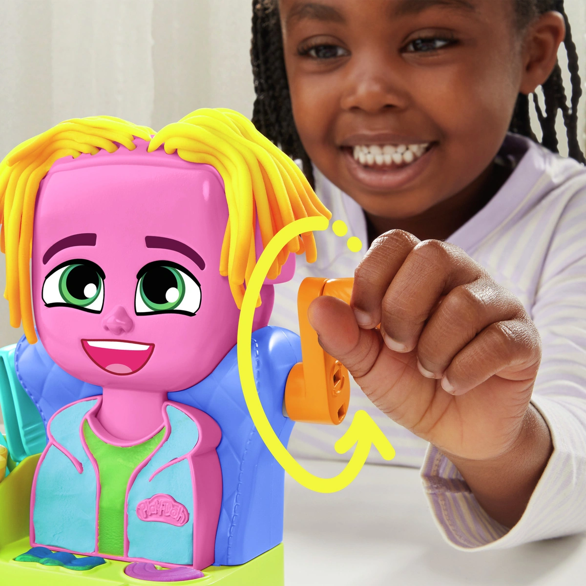 Play-Doh Hair Play Reimagined Playset