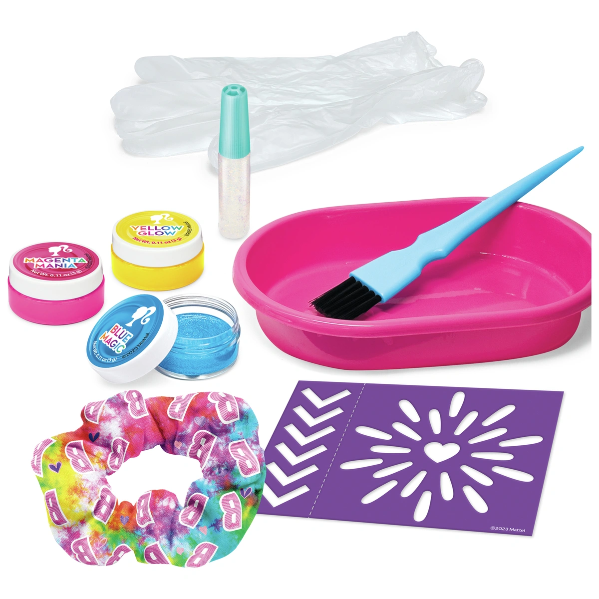 Barbie Rainbow Tie Dye Hair Designer