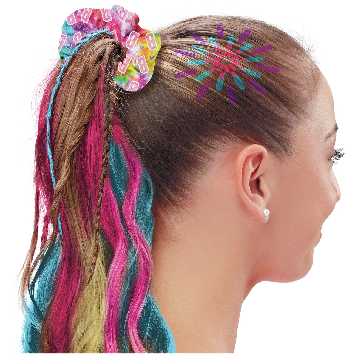 Barbie Rainbow Tie Dye Hair Designer