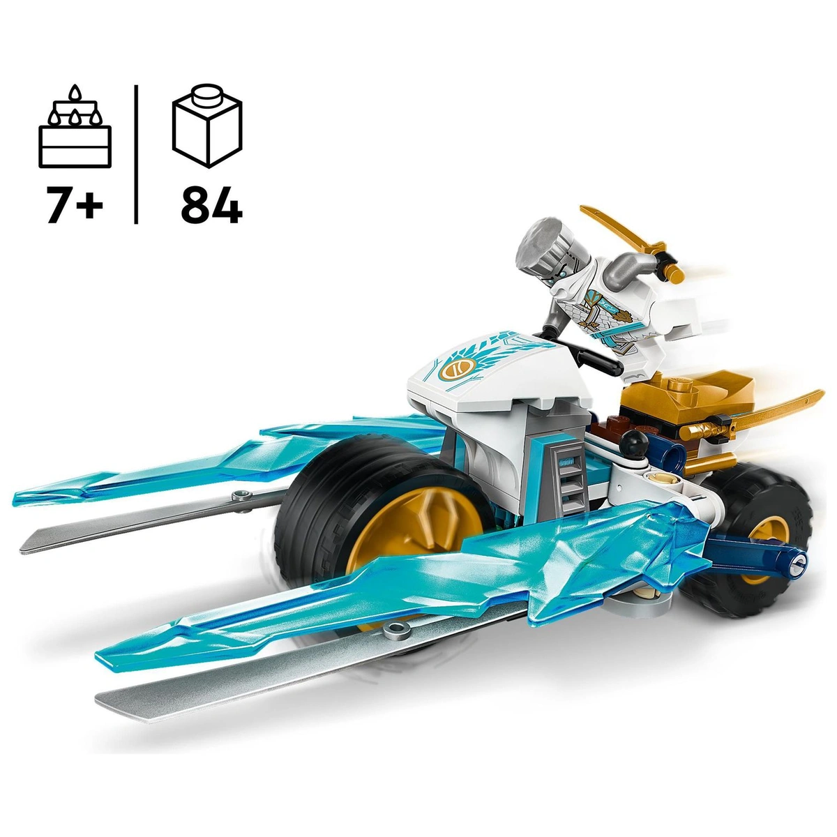 LEGO NINJAGO Zane's Ice Motorcycle Ninja Toy Set 71816