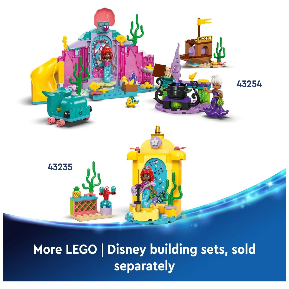 LEGO Disney Princess Ariel's Music Stage 4+ Set 43235