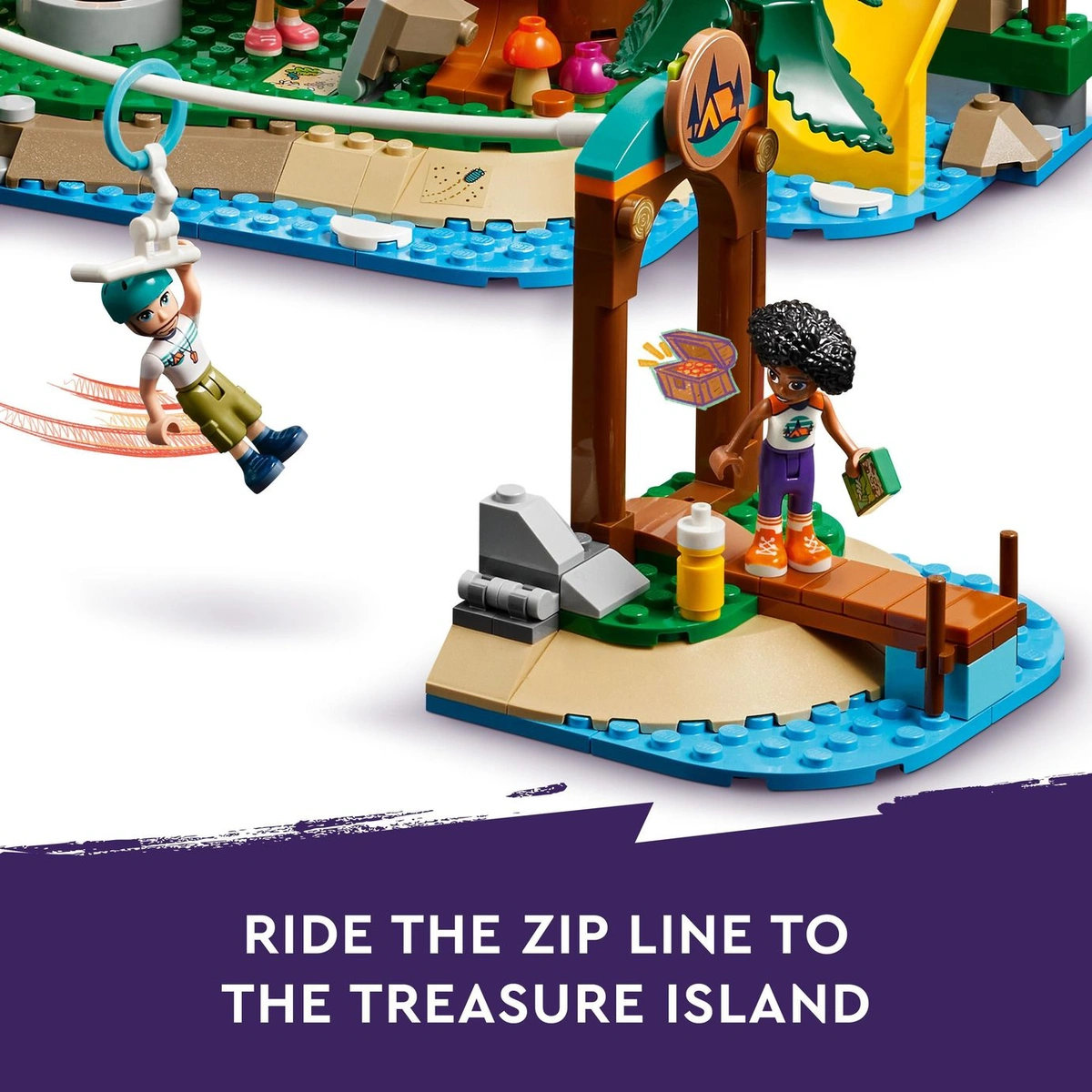 LEGO Friends Adventure Camp Tree House Mini-dolls set 42631