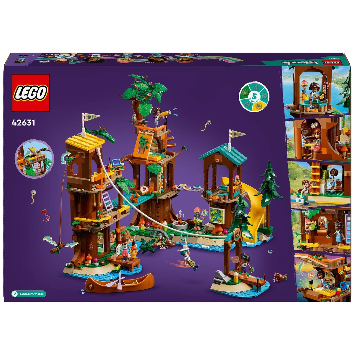 LEGO Friends Adventure Camp Tree House Mini-dolls set 42631