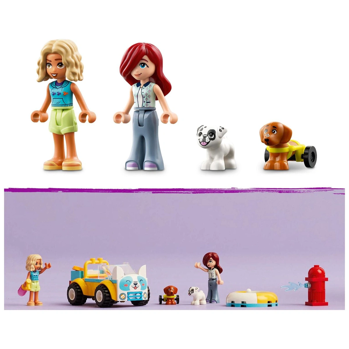 LEGO Friends Dog-Grooming Car Vehicle Animal & Playset 42635