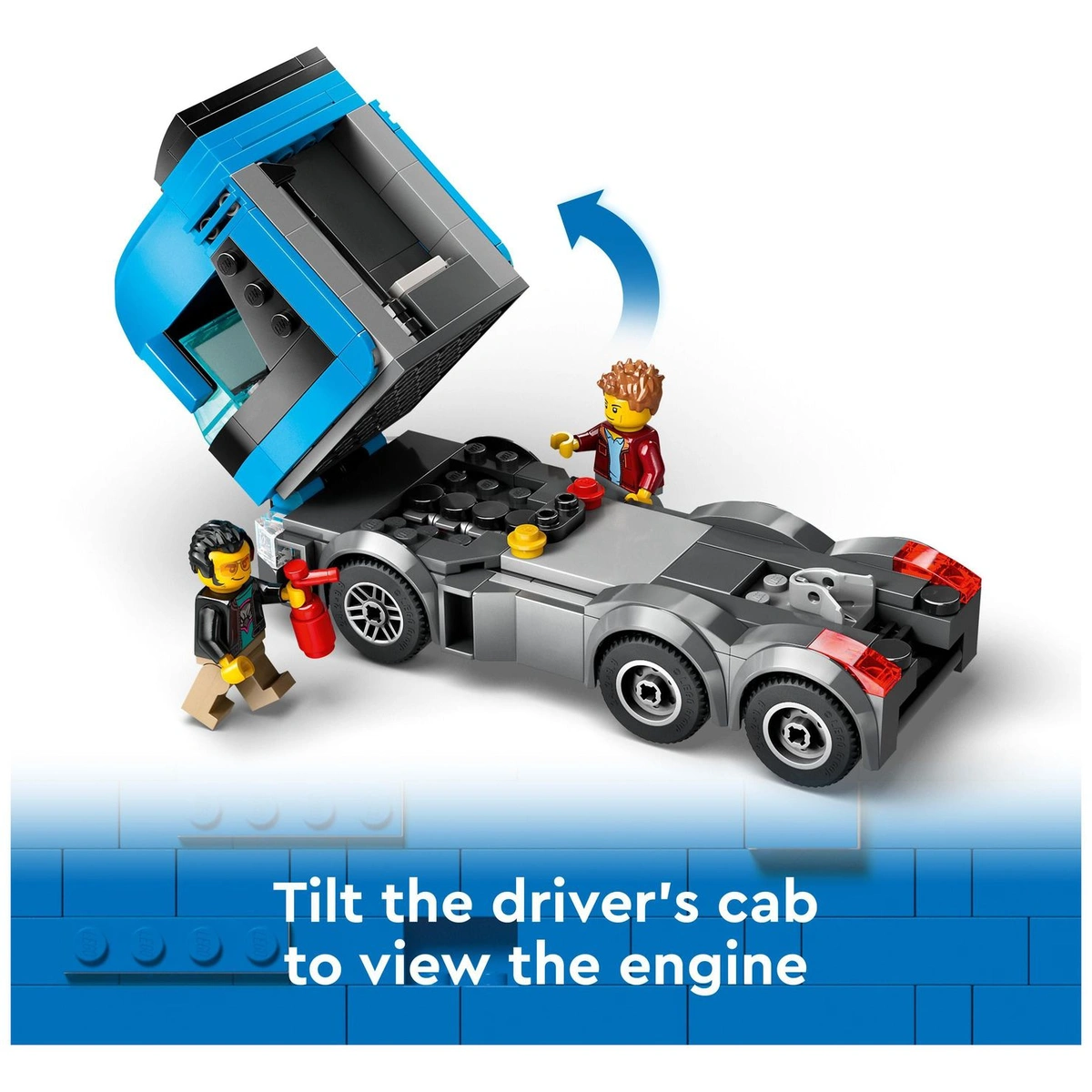 LEGO City Car Transporter Truck with Sports Cars Toy 60408