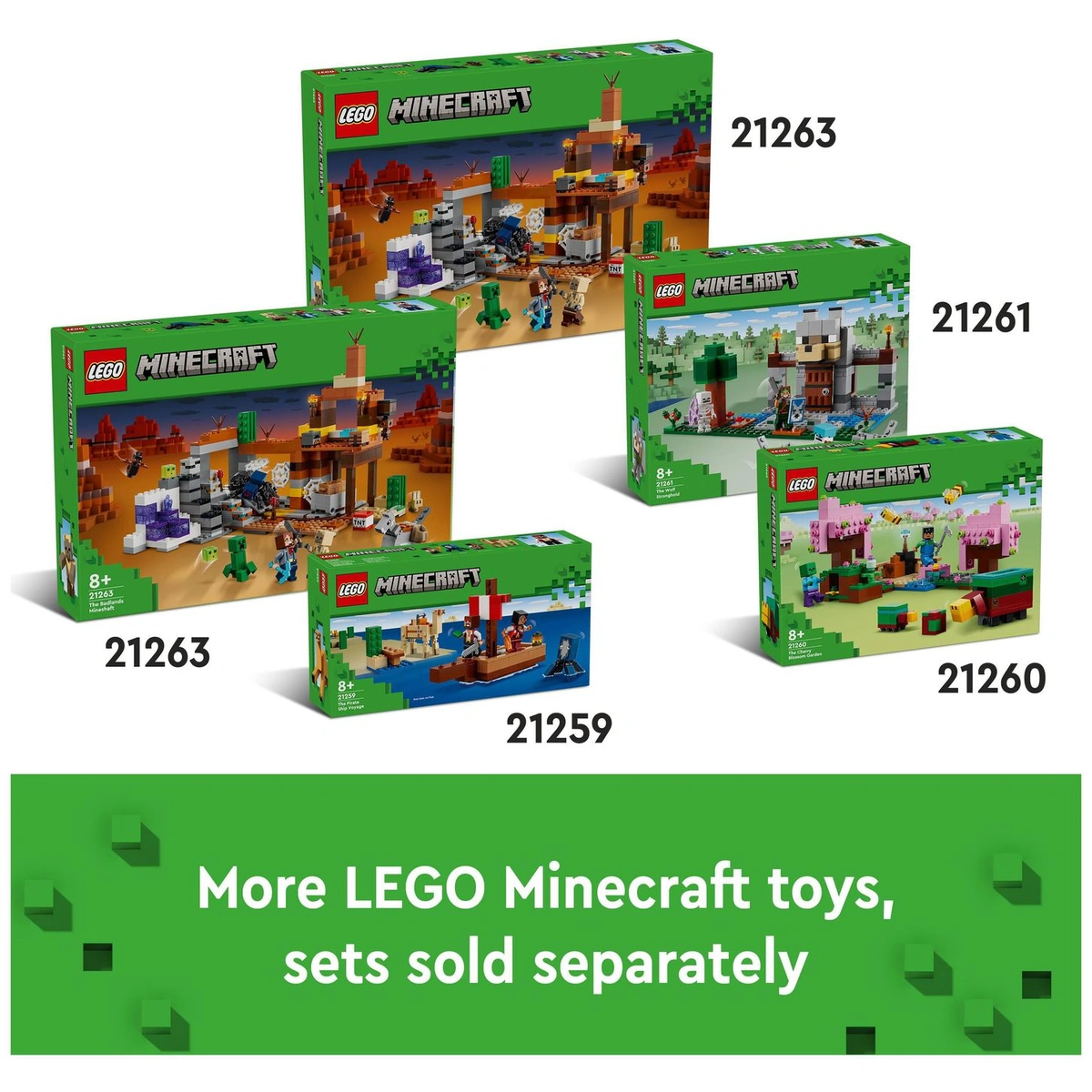 LEGO Minecraft The Ender Dragon and End Ship Toy Set 21264