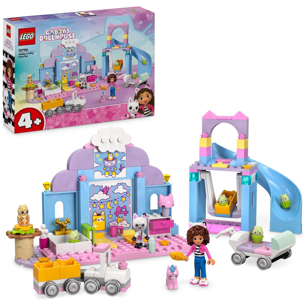 LEGO Gabby's Dollhouse Gabby's Kitty Care Ear Toy Set 10796