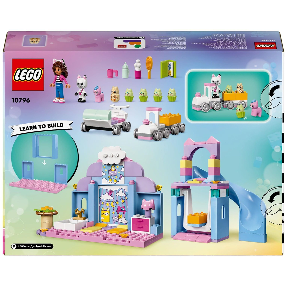 LEGO Gabby's Dollhouse Gabby's Kitty Care Ear Toy Set 10796