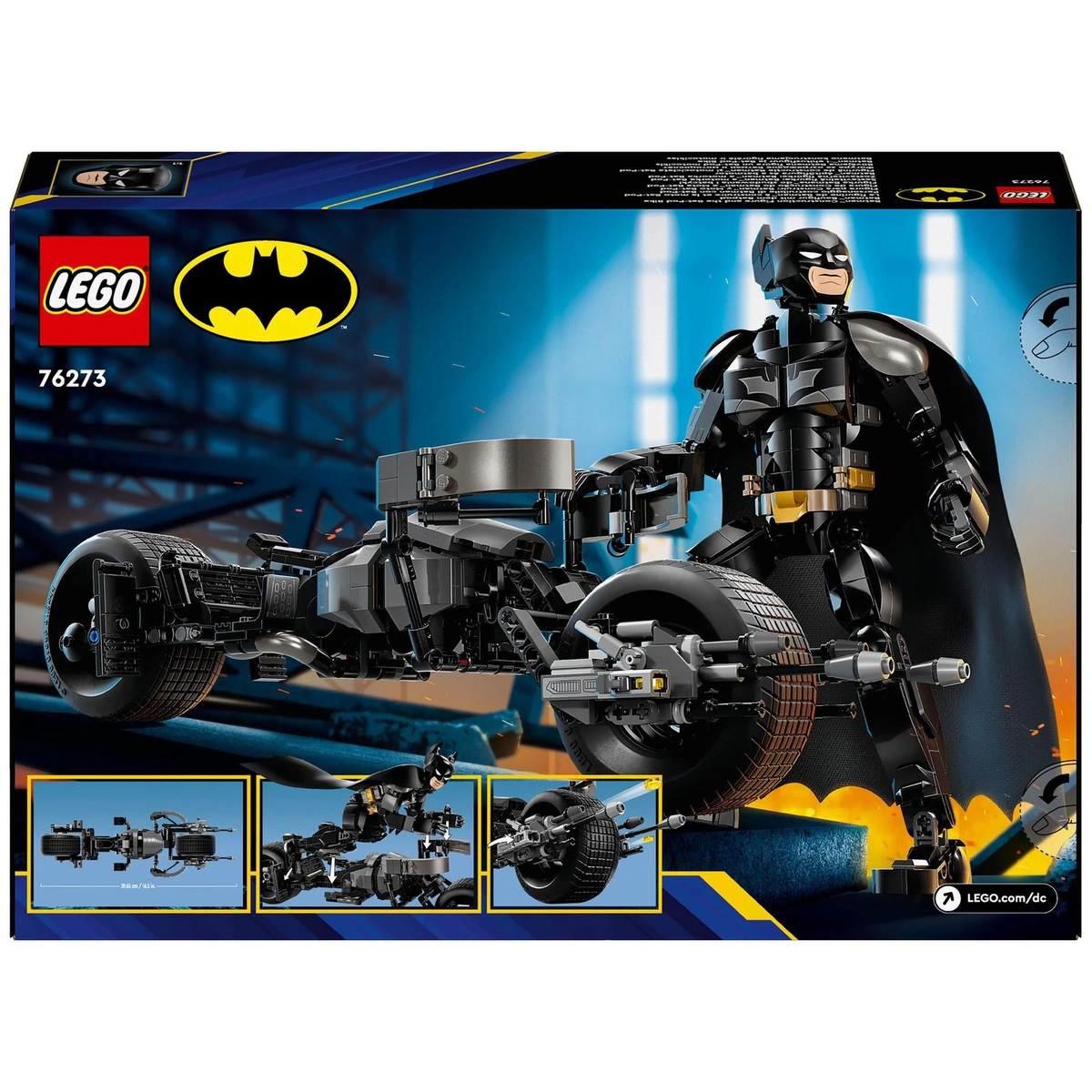 LEGO DC Batman Construction Figure & the Bat-Pod Bike 76273