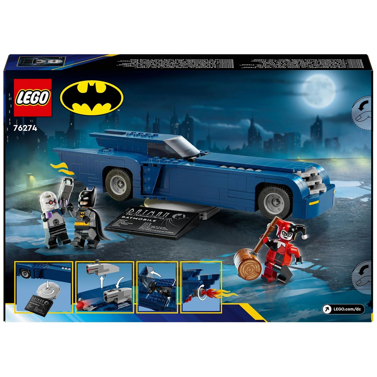 LEGO DC Batman & Batmobile vs Harley Quinn & Mr Freeze 76274