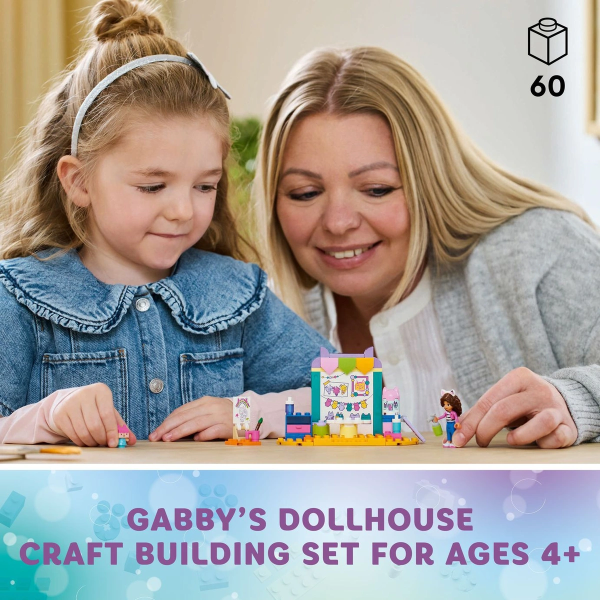 LEGO Gabby's Dollhouse Crafting with Baby Box Toy Set 10795