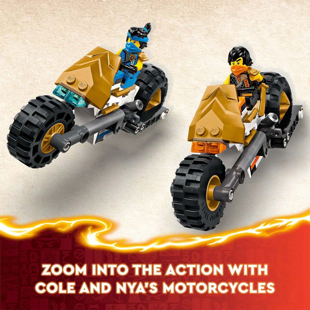LEGO NINJAGO Ninja Team Combo Vehicle Ninja Toy Set 71820
